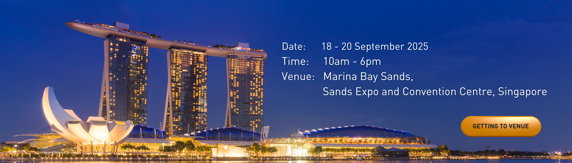 Event Information Banner